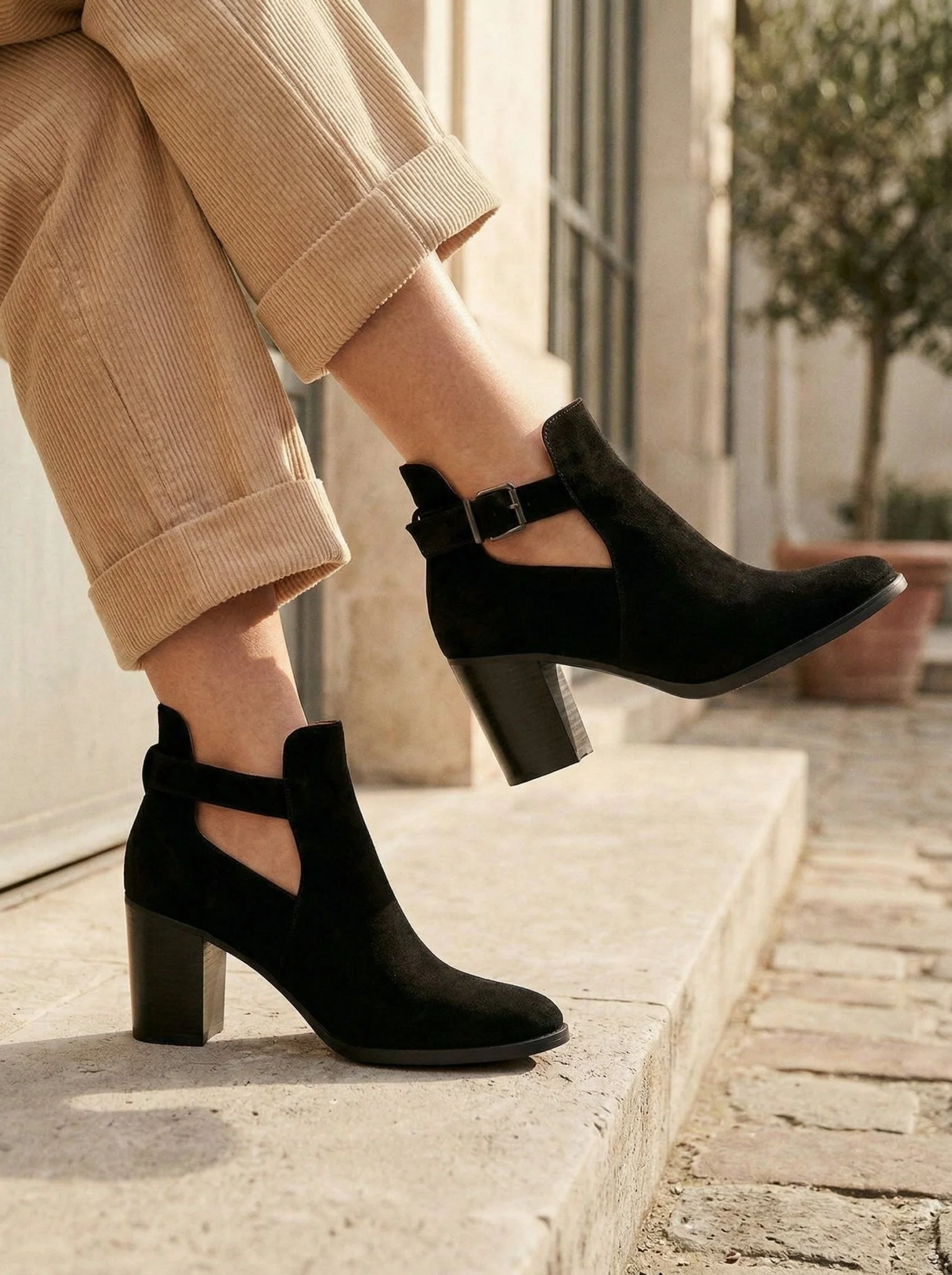 Ginger Black Suede - Image 6
