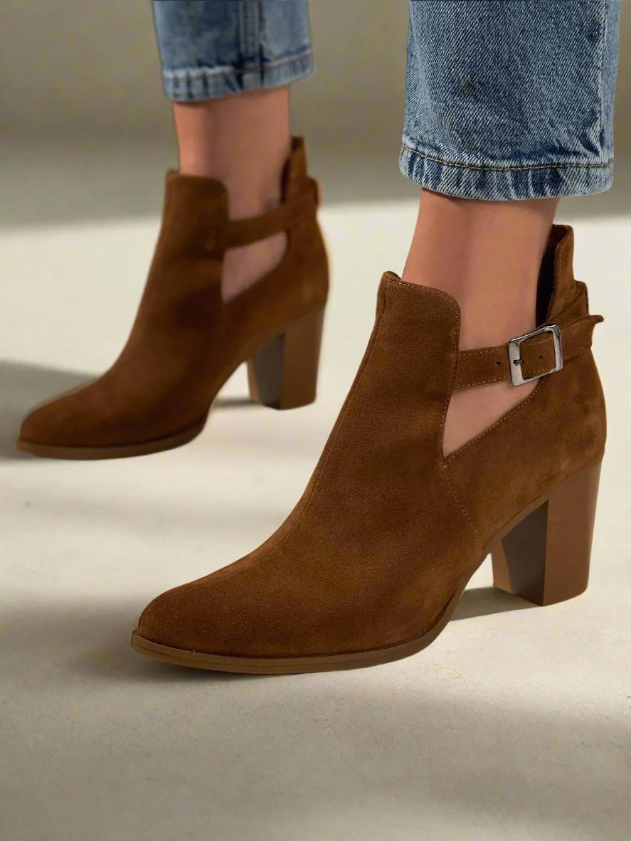 Ginger Tan Suede
