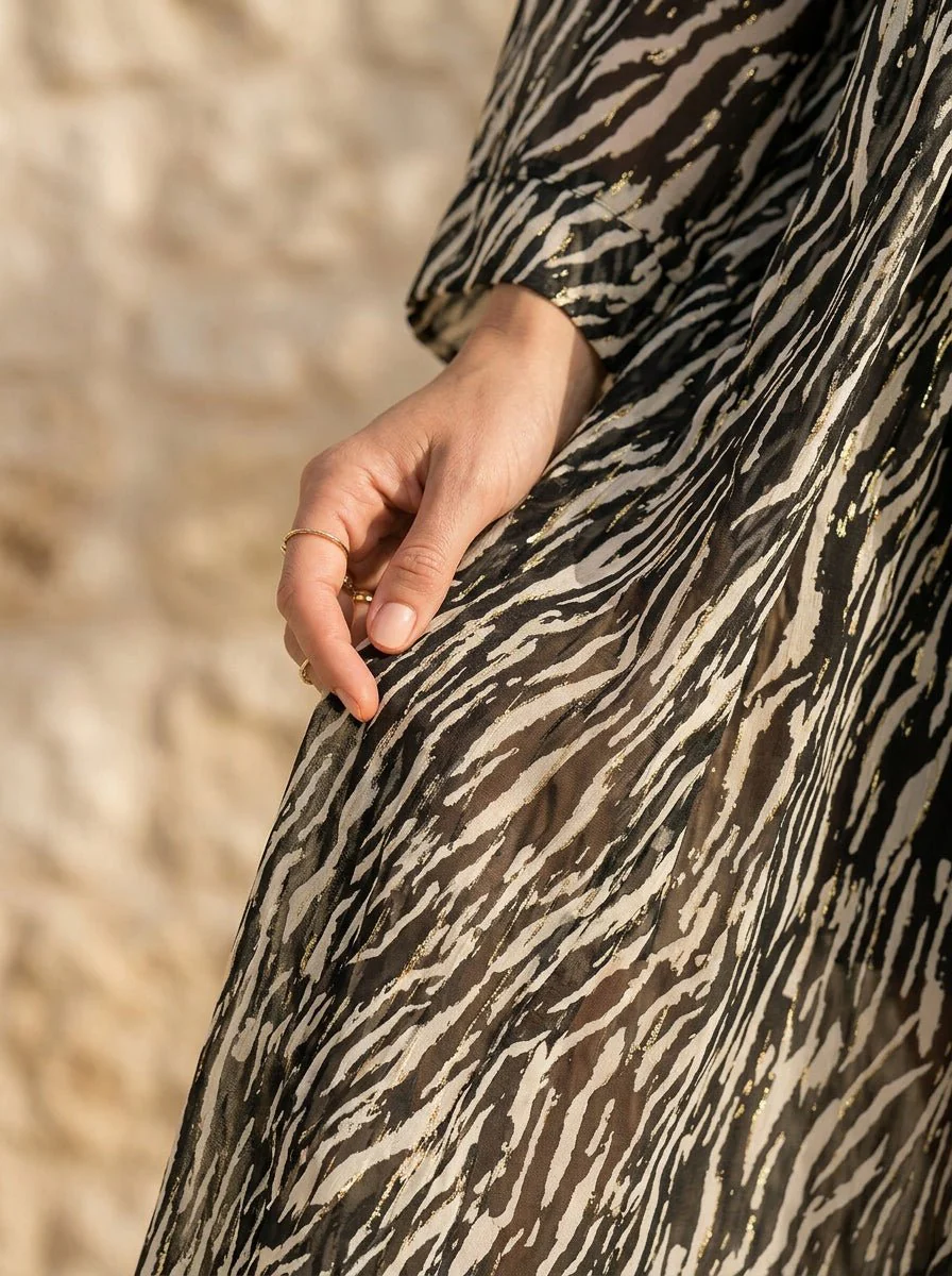 Alia Zebra Black - Image 3