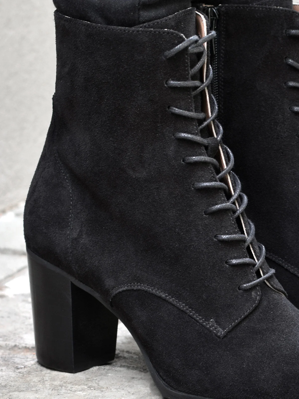 Londyn Black Suede - Image 3