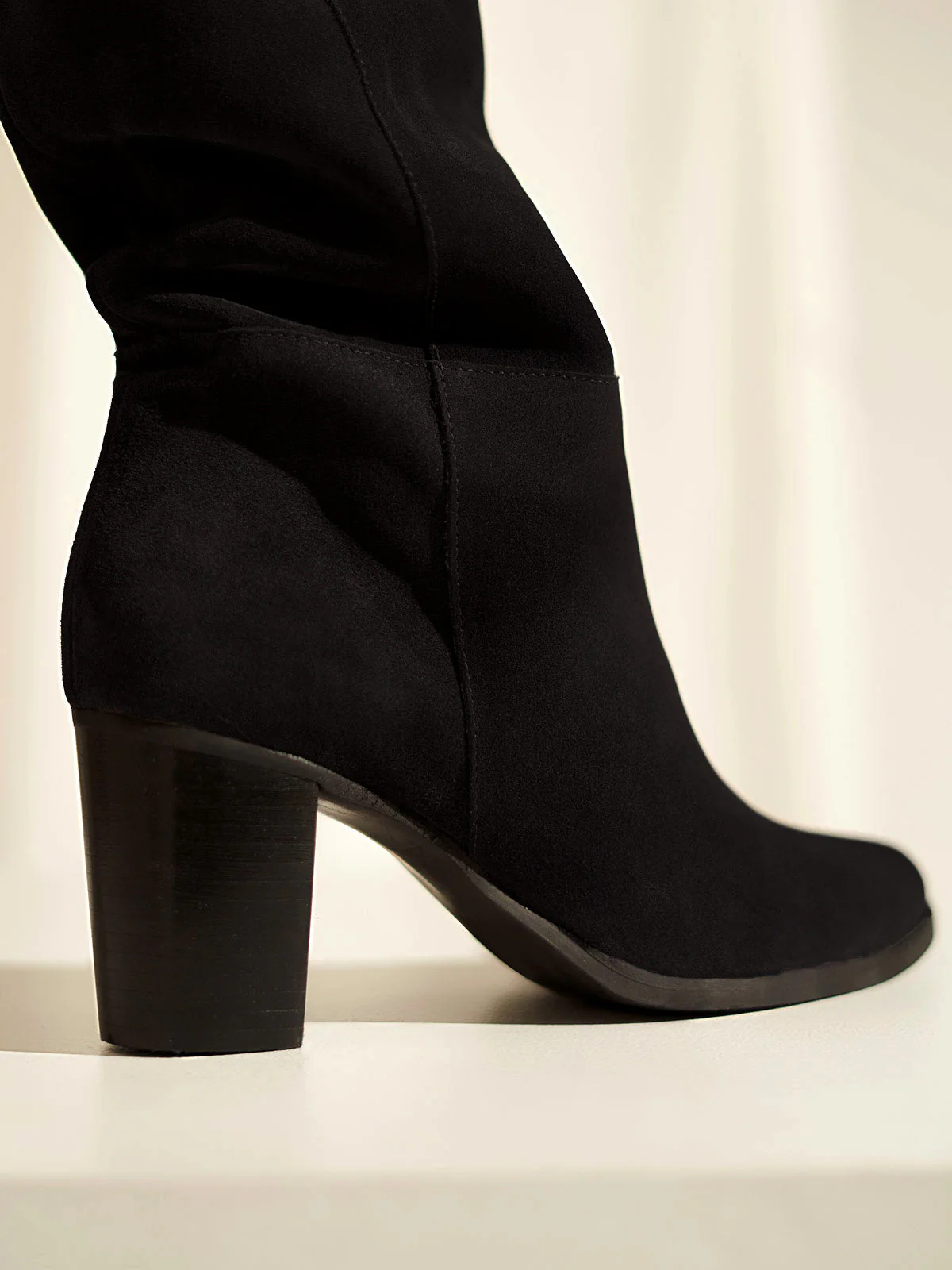 Phoebe Black Suede - Image 2